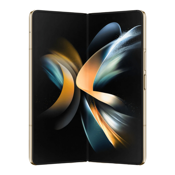 Samsung Galaxy Z Fold4 1TB User Manual