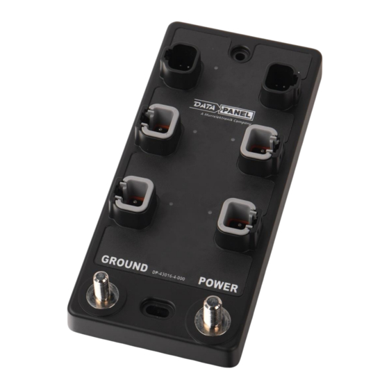 Murrelektronik DATA PANEL xtremeHB DP-43016 Manuals