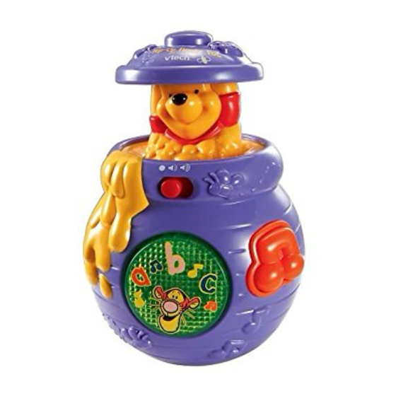 VTech Winnie the Pooh Pop-Up Honey Pot User Manual