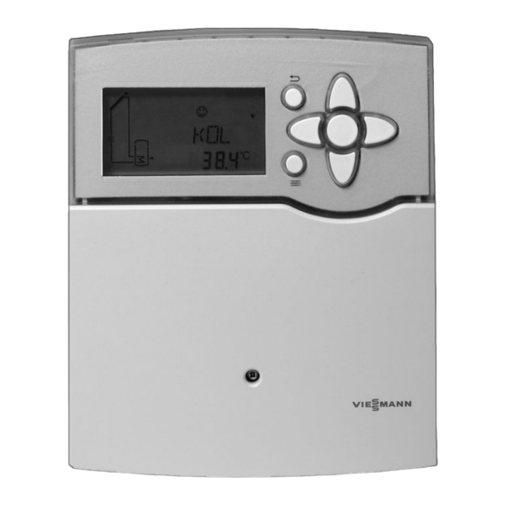 Viessmann VITOSOLIC 100 Installation And Service Instructions Manual