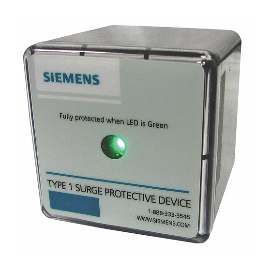 Siemens TPS3 03 User Manual