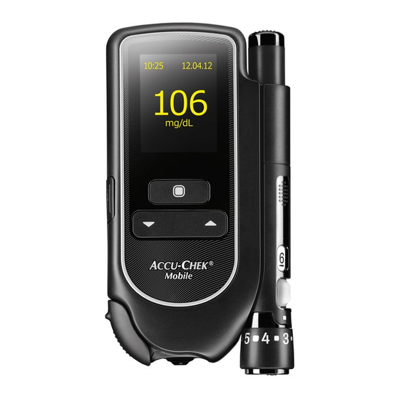 Roche ACCU-CHEK mobile User Manual