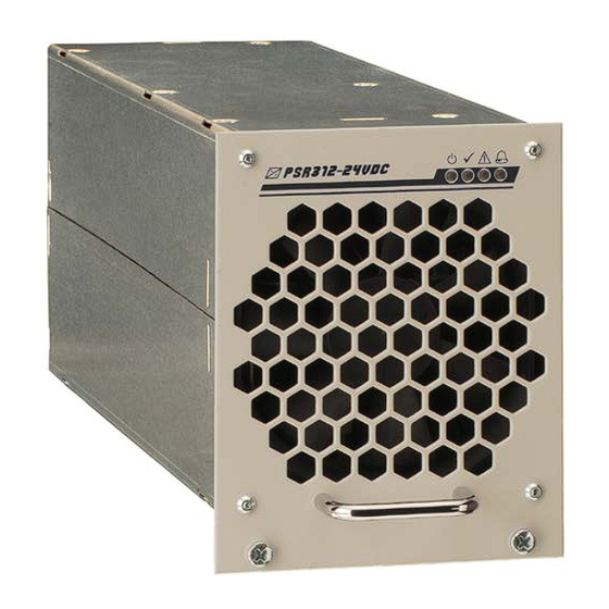 Eltek PSR312 User Manual
