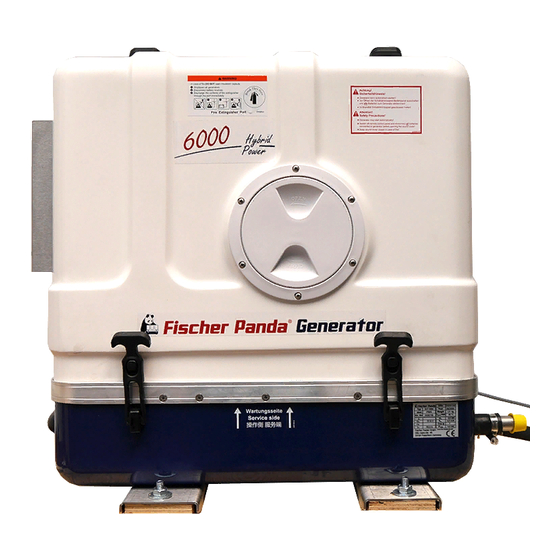 Fischer Panda Panda 6000i PMS Manual