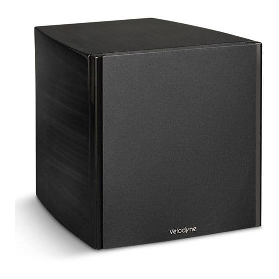 Velodyne Digital Drive User Manual
