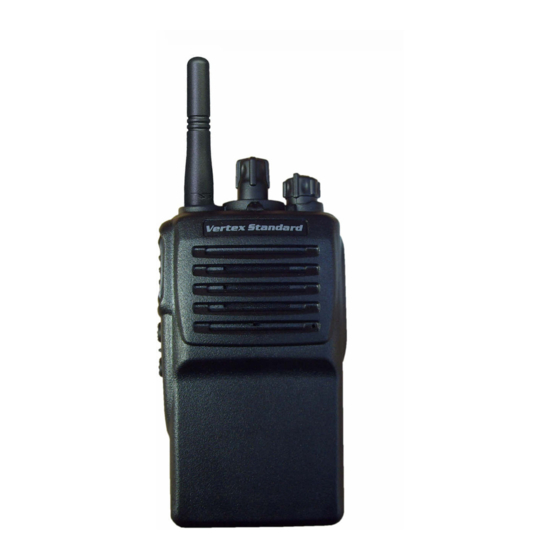 Vertex Standard VX-351PMR446 Operating Manual