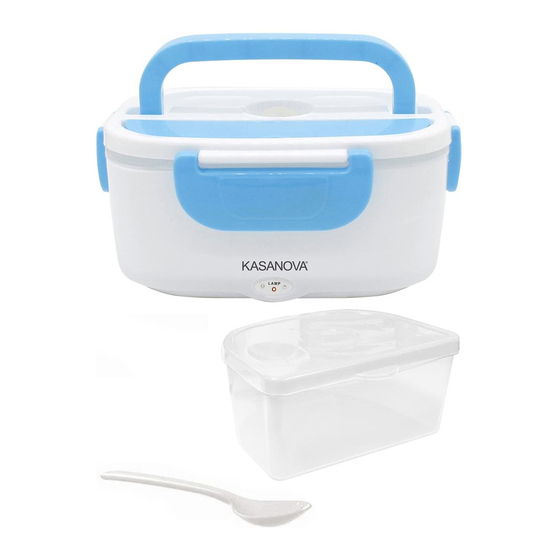 Kasanova SKR000025NOC Electric Lunch Box Manuals