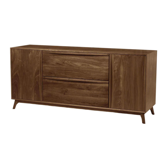 Copeland Furniture Catalina Credenza Assembly Instructions