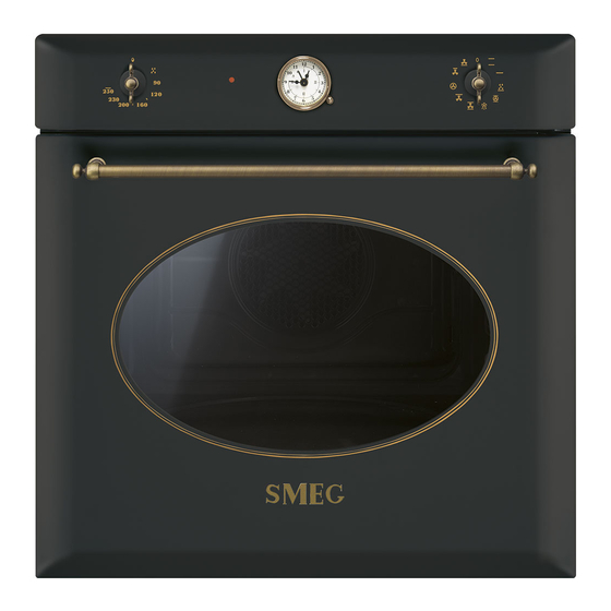Smeg SF855AO Instruction Manual