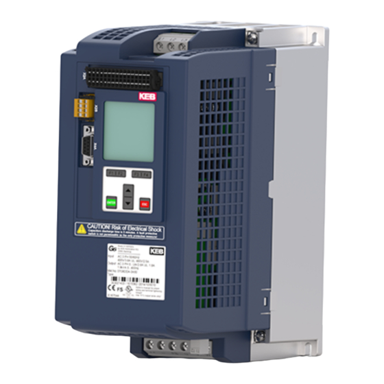 KEB COMBIVERT CONTROL G6 VARAN Programming Manual
