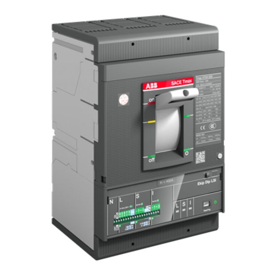 ABB SACE Tmax XT5 Manual