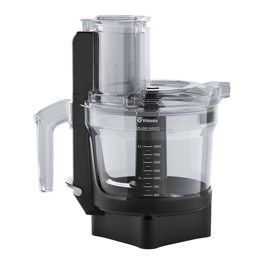 Vitamix VM0215 - 12-Cup Processor Attachment Manual