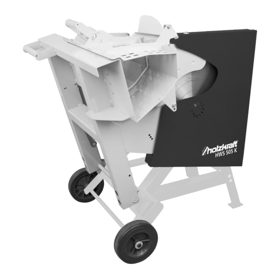 User Manuals: holzkraft HWS 505 K Circular Firewood Saw