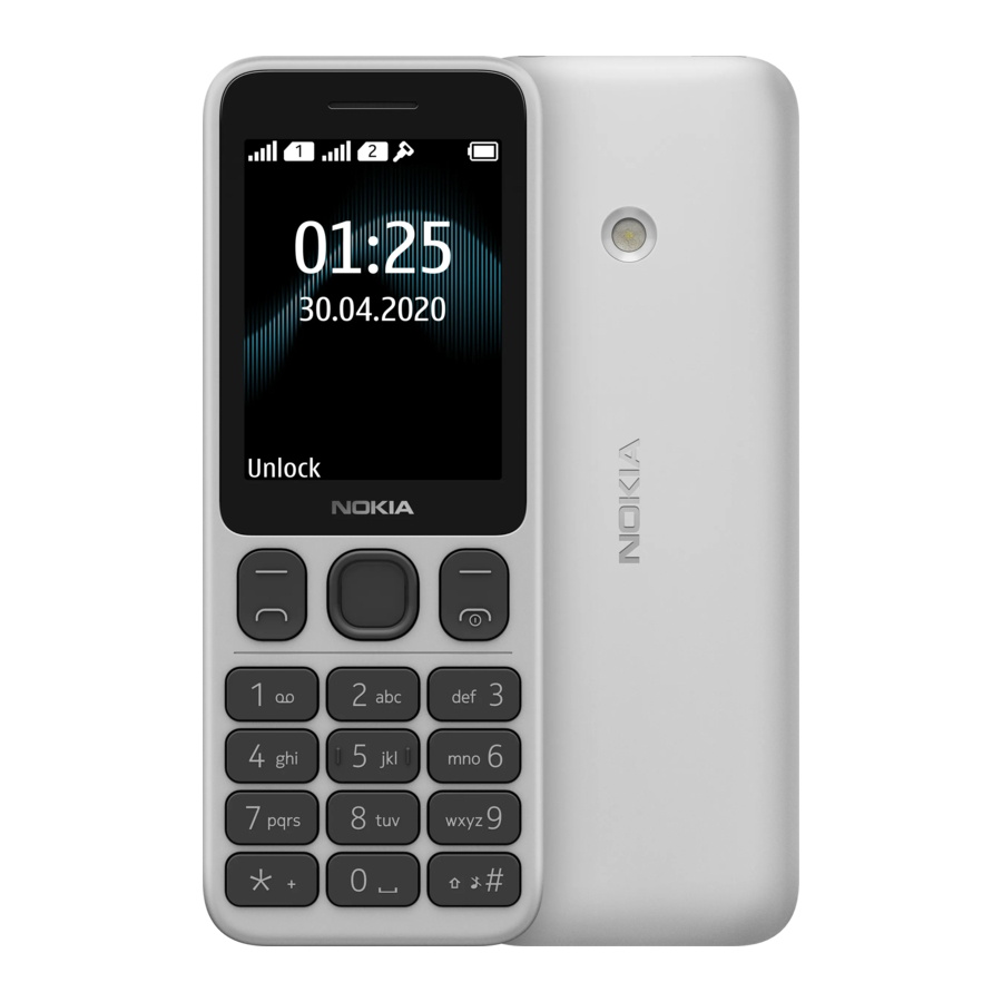 Nokia 125, TA-1253 Manual