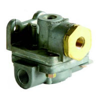 Bendix QR-1C DBL CHECK QUICK RELEASE VALVE Manual
