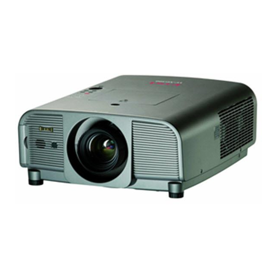 Eiki LC-XG250L* Quick Reference Manual