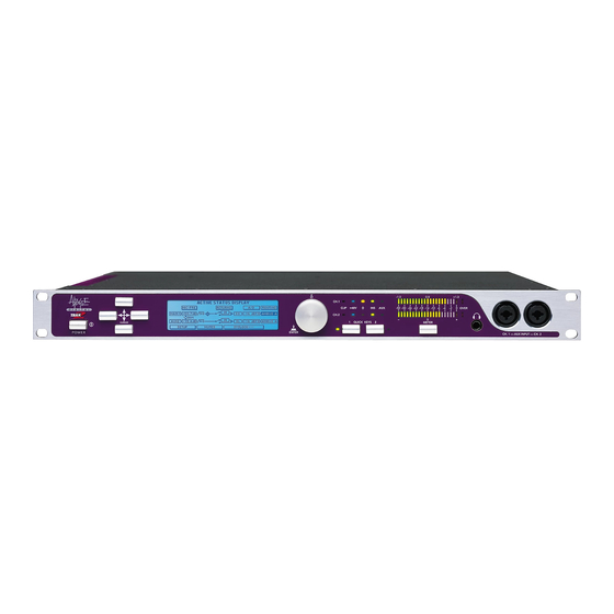 Apogee Trak2 Owner's Manual