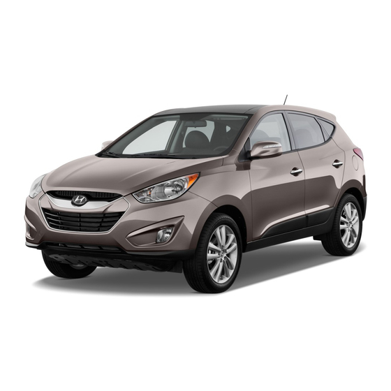 Hyundai 2011 Tucson Quick Reference Manual