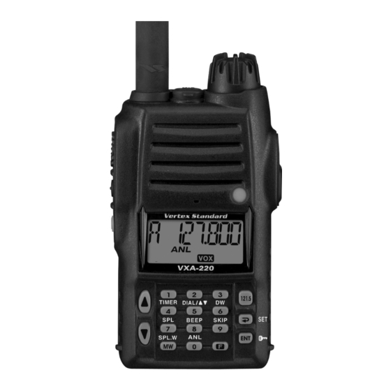 Vertex Standard VXA-200 Service Manual