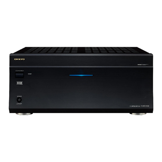 Onkyo PA-MC5500 Service Manual