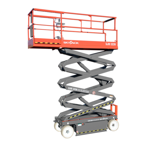 Skyjack 4832 Maintenance & Parts Manual