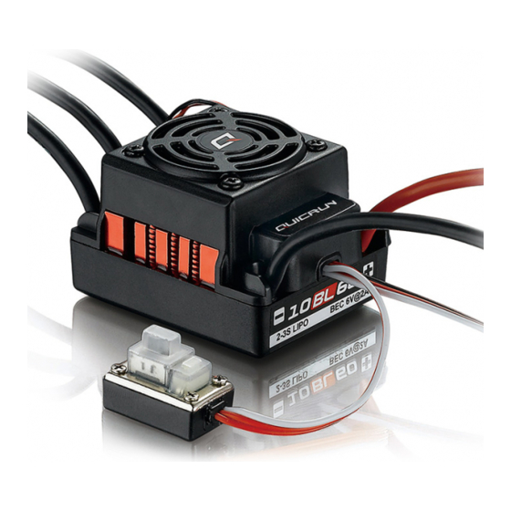 Hobbywing Quicrun 16BL30 User Manual