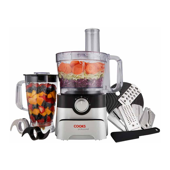 User Manuals: Cooks Professional G3483 Blender