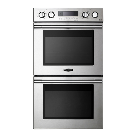 Signature Kitchen Suite UPWD3034ST Installation Manual