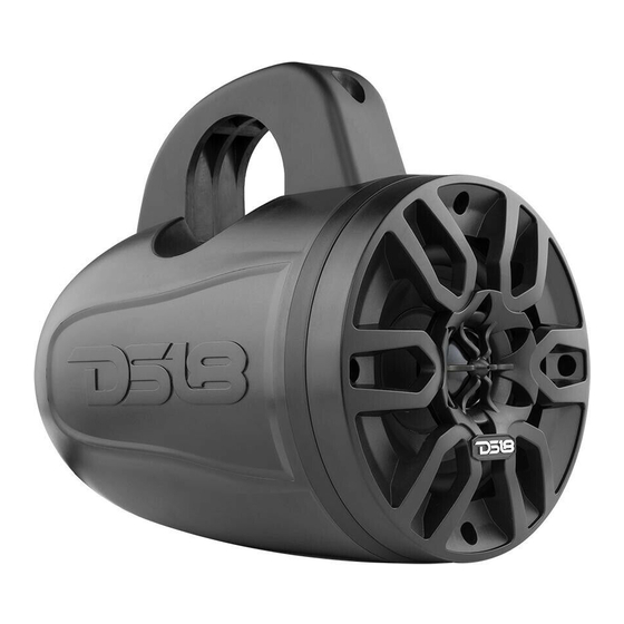 DS18 Hydro MP4TPBT Owner's Manual