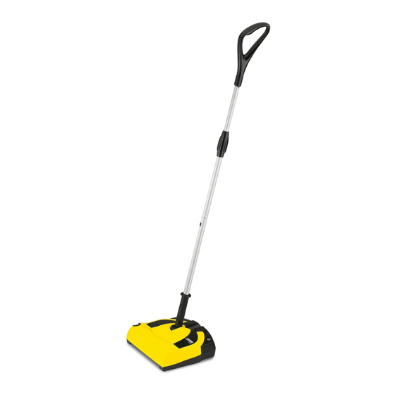 User Manuals: Kärcher K 55 Cordless Electric Broom