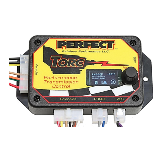 Painless Performance Products PERFECT TORC Installation Instructions Manual