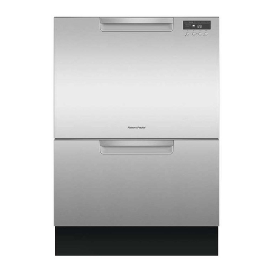 Fisher & Paykel Double DishDrawer FDD24SAX9N Installation Manual