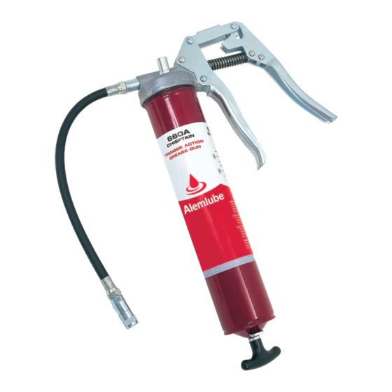 Alemlube 660A Service Instructions