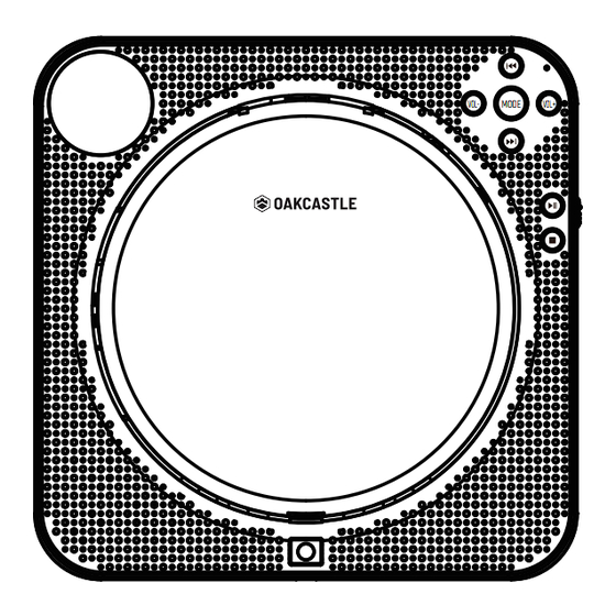 Oakcastle CD-150 User Manual