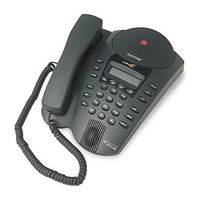 Polycom SE-220 SoundPoint Pro Installation Instructions And User Manual