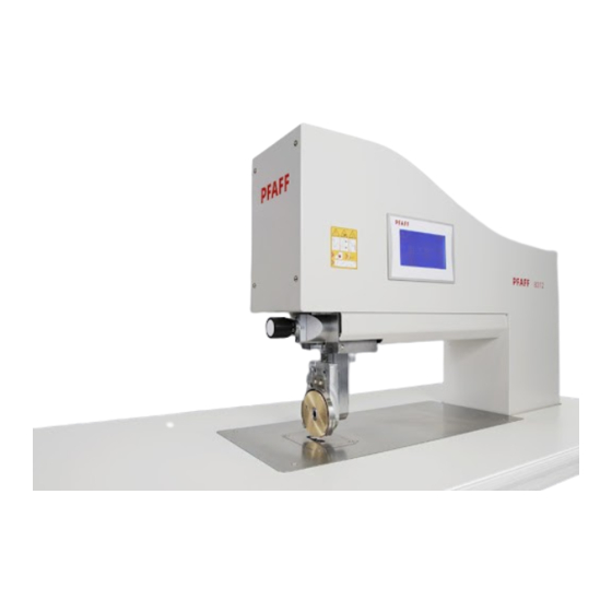 User Manuals: Pfaff Industrial 8312 Arm Sewing Machine