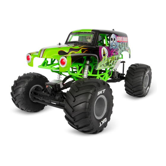Axial GRAVE DIGGER MONSTER JAM TRUCK SMT10 Instruction Manual