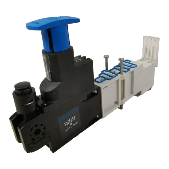 Festo VMPA-B8-R Series Assembly Instructions