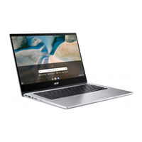 Acer Chromebook Spin 514 Quick Start Manual