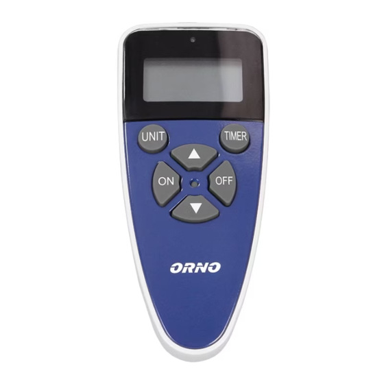 Orno OR-GB-434 GS Manual