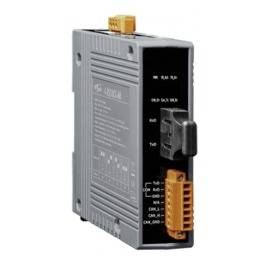 ICP DAS USA I-2533CS Quick Start Manual