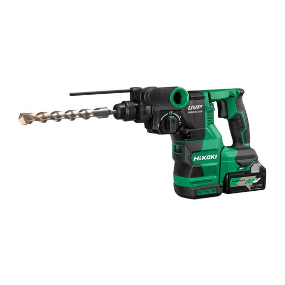 HIKOKI DH 3628DC Handling Instructions Manual