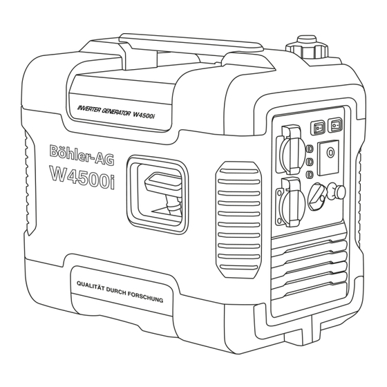 Böhler-AG W4500i Manuals