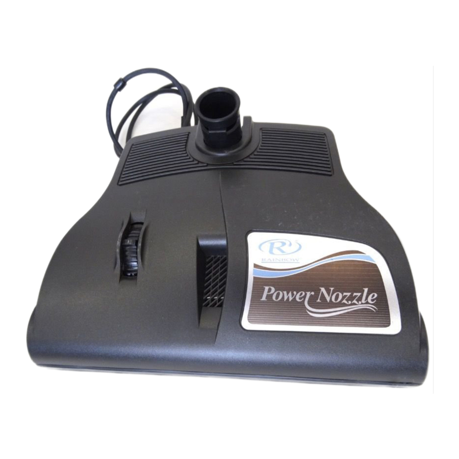Rainbow Power Nozzle PN-2E - Vacuum Cleaner Manual