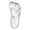Electric Shaver Panasonic ES8096 Operating Instructions Manual