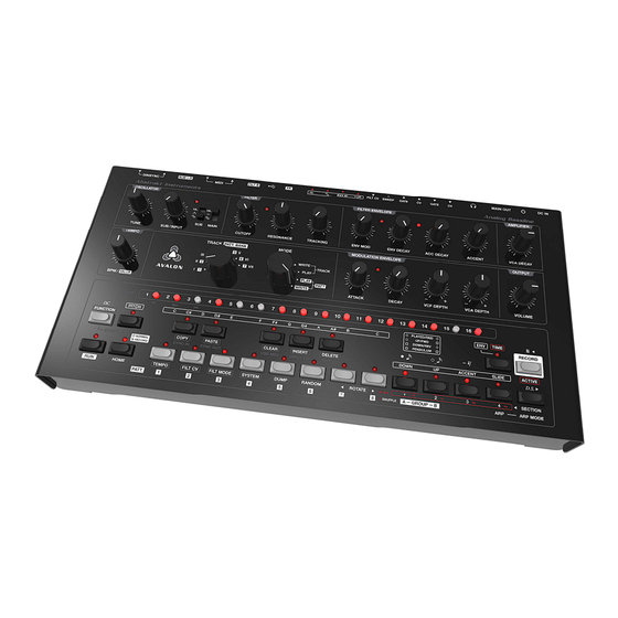 Abstrakt Instruments Avalon Reference Manual
