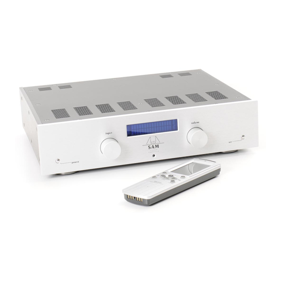 Audionet SAM V2 User Manual