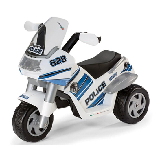 Peg-Perego RAIDER Police Use And Care Manual