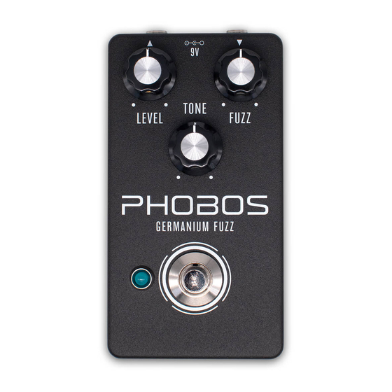 Aion Electronics Phobos Germanium Fuzz Manual