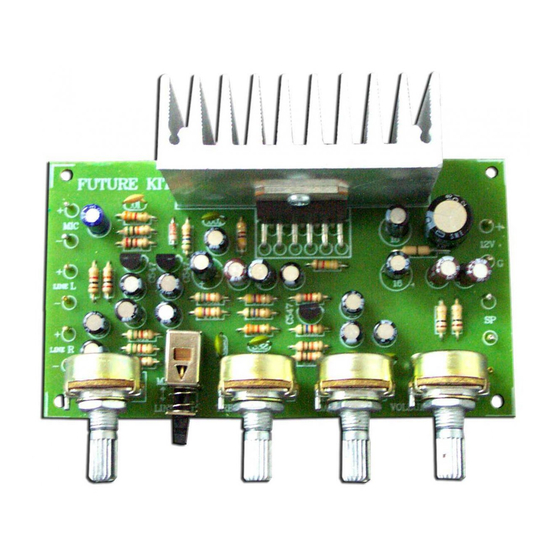 FUTURE KIT 617 Quick Start Manual